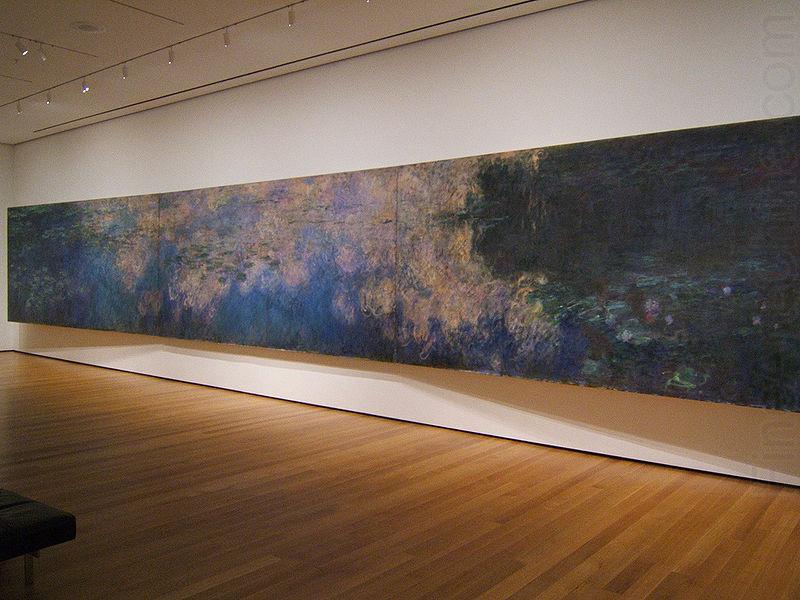 Reflections of Clouds on the Water-Lily Pond, Claude Monet